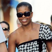 Michell Obama Visits Spain for Fun