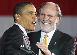 Obama with Jon Corzine