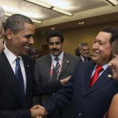 Obama and Chavez