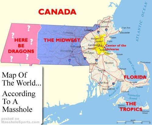 Massachusetts political map